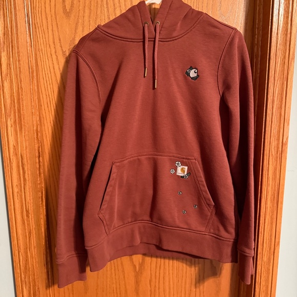 Carhartt Embroidered Relaxed Fit Hoodie - Picture 1 of 5